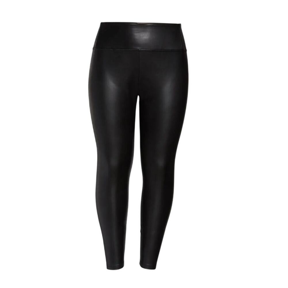 BP. Faux Leather Leggings Black size Large